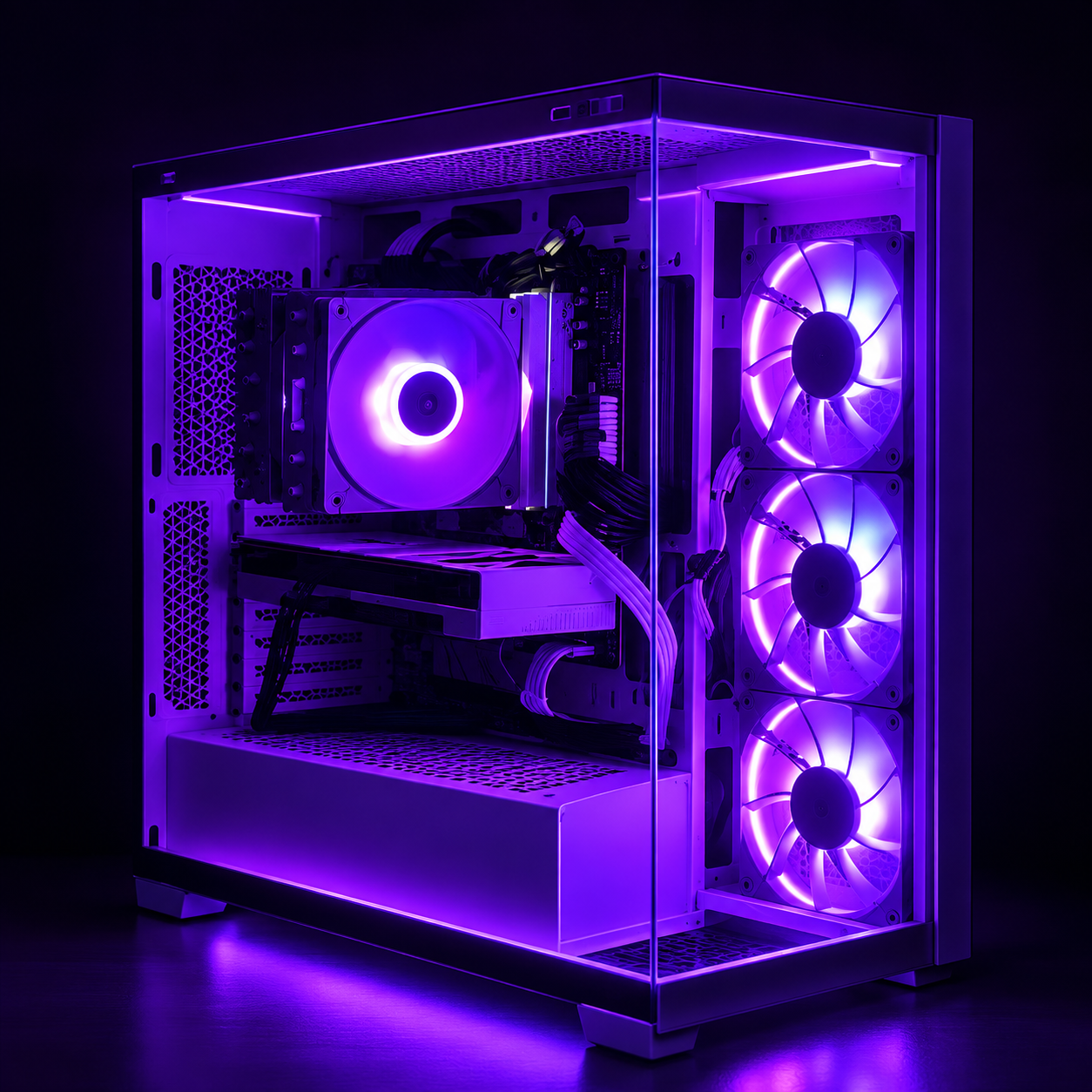 XYRA gaming setup